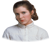 Princess Leia transparent PNG